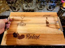 Load image into Gallery viewer, Custom Cutting Board/ Charcuterie serving tray
