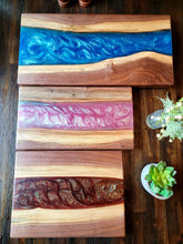 Load image into Gallery viewer, Custom Epoxy Charcuterie Board
