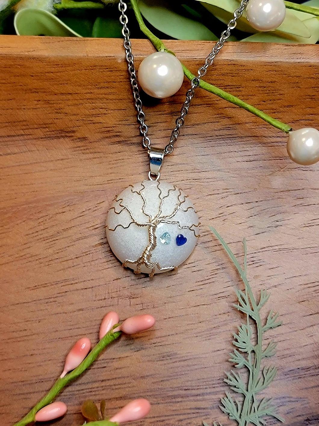 Tree of Life Breastmilk Necklace